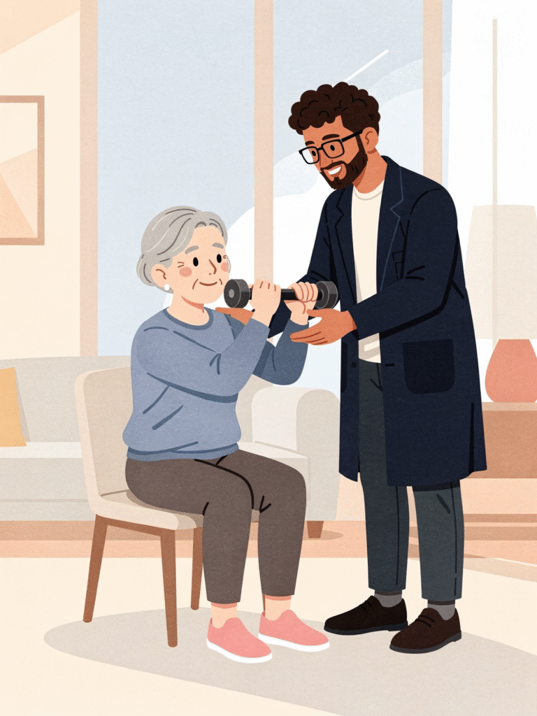 Fisioterapia neurofuncional domiciliar